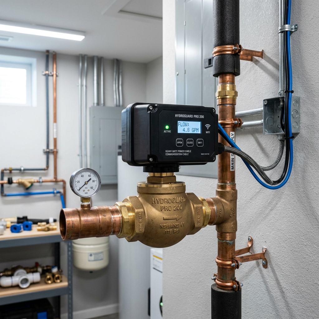 Leak Defense System Automatic Flow Valve